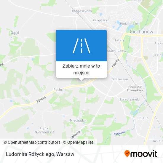 Mapa Ludomira Różyckiego