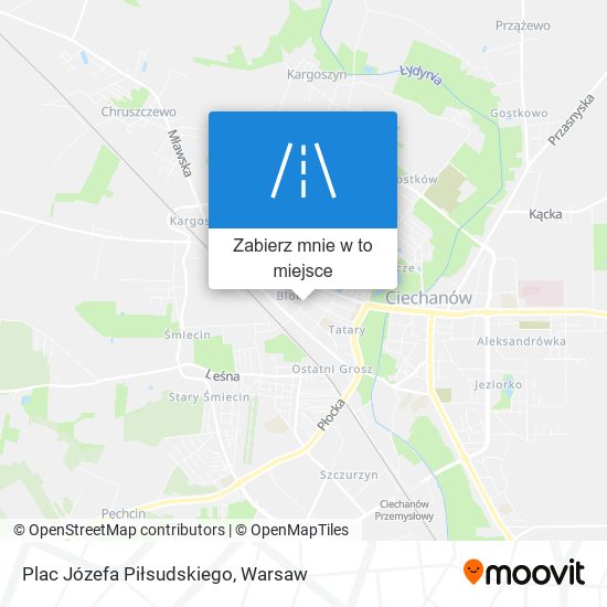 Mapa Plac Józefa Piłsudskiego