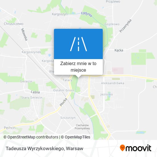 Mapa Tadeusza Wyrzykowskiego