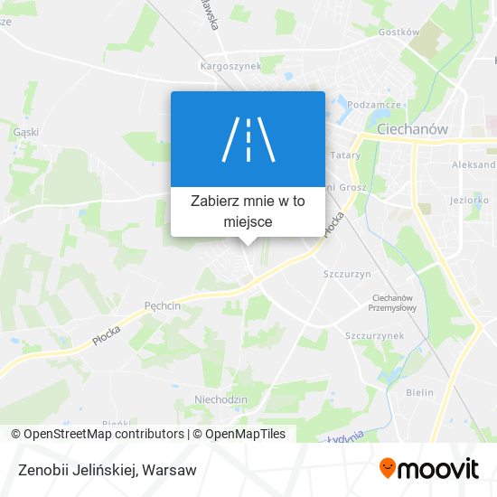 Mapa Zenobii Jelińskiej