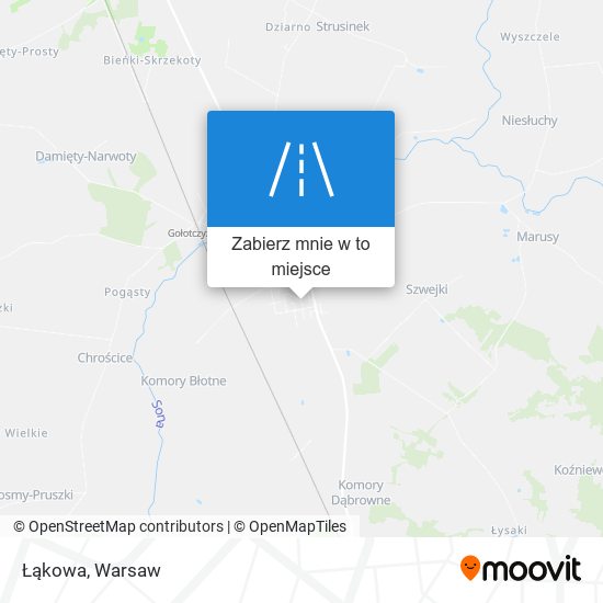 Mapa Łąkowa