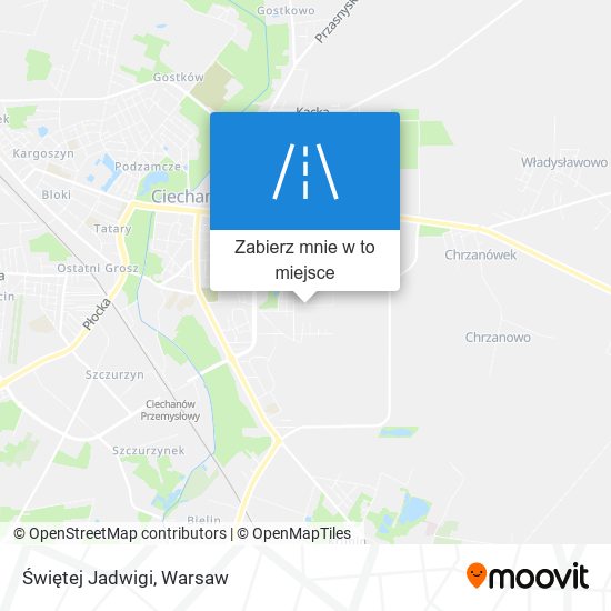 Mapa Świętej Jadwigi