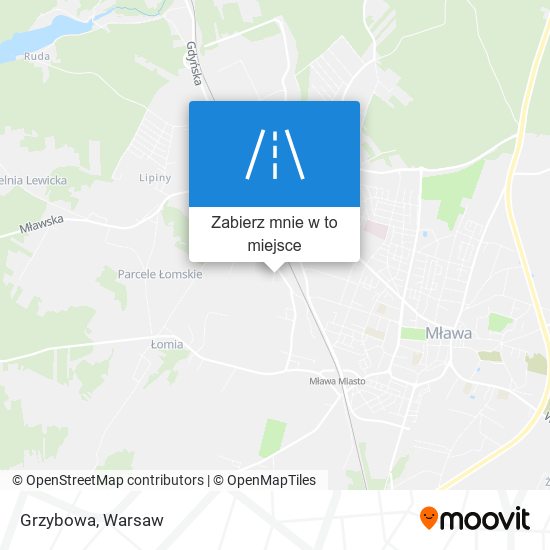 Mapa Grzybowa