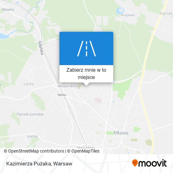 Mapa Kazimierza Pużaka