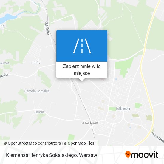 Mapa Klemensa Henryka Sokalskiego