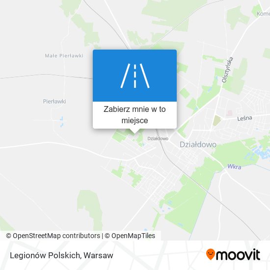 Mapa Legionów Polskich