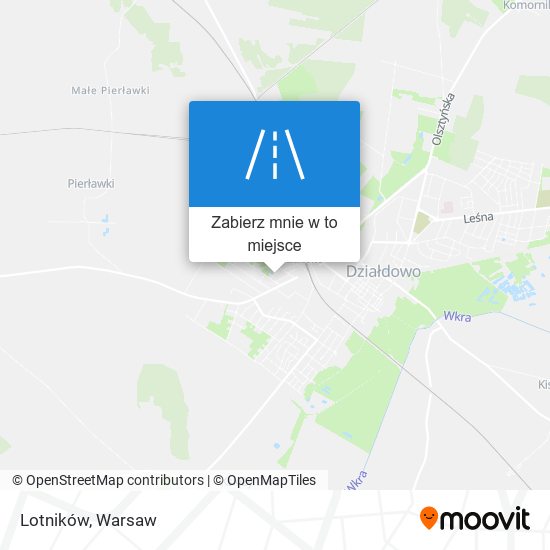 Mapa Lotników