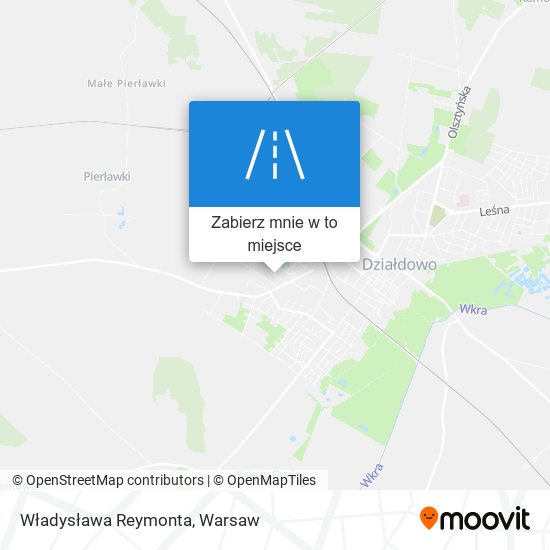 Mapa Władysława Reymonta