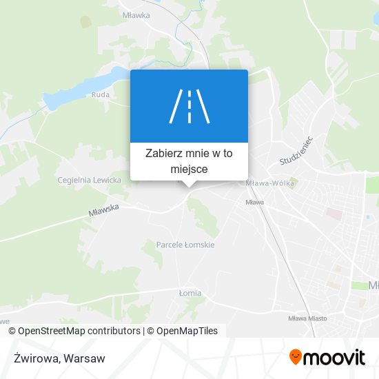 Mapa Żwirowa