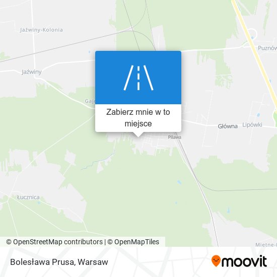 Mapa Bolesława Prusa