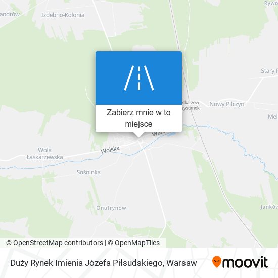 Mapa Duży Rynek Imienia Józefa Piłsudskiego