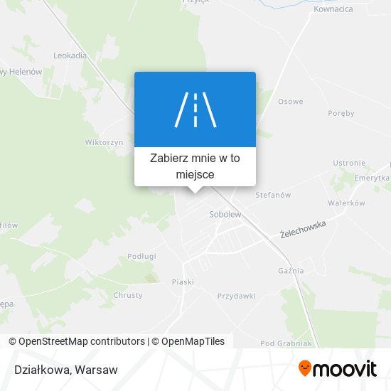 Mapa Działkowa