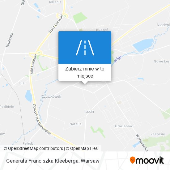 Mapa Generała Franciszka Kleeberga