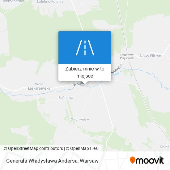 Mapa Generała Władysława Andersa