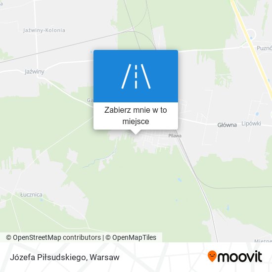 Mapa Józefa Piłsudskiego