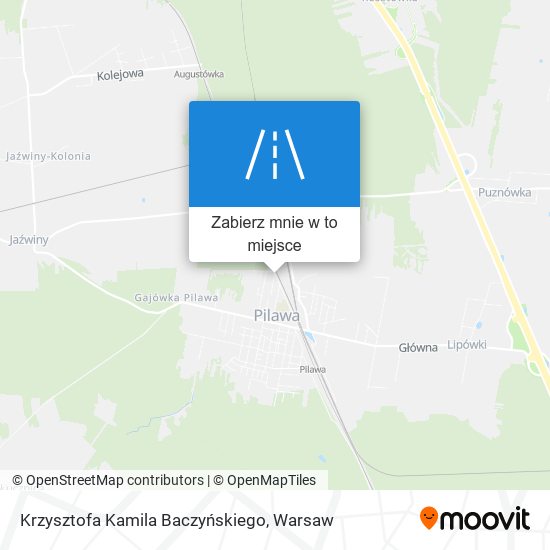 Mapa Krzysztofa Kamila Baczyńskiego