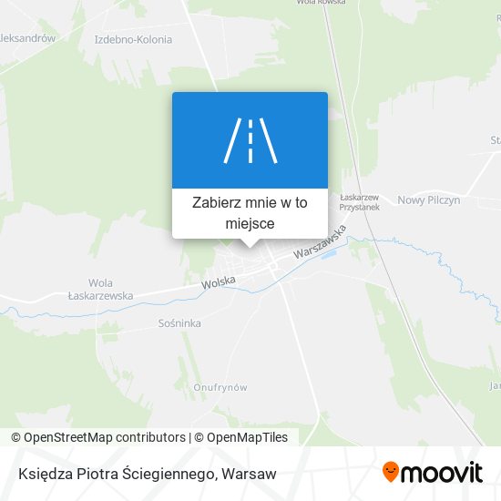 Mapa Księdza Piotra Ściegiennego