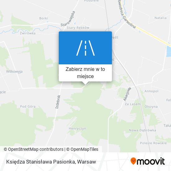 Mapa Księdza Stanisława Pasionka