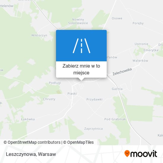 Mapa Leszczynowa