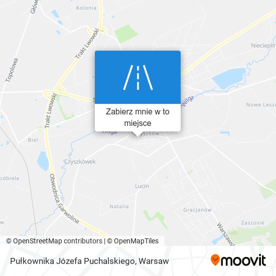 Mapa Pułkownika Józefa Puchalskiego