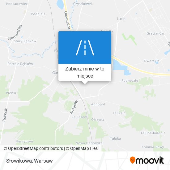 Mapa Słowikowa