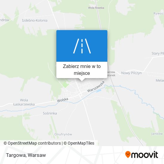 Mapa Targowa