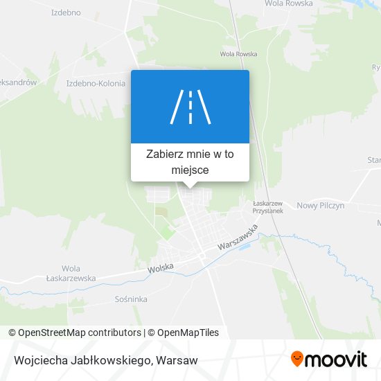 Mapa Wojciecha Jabłkowskiego