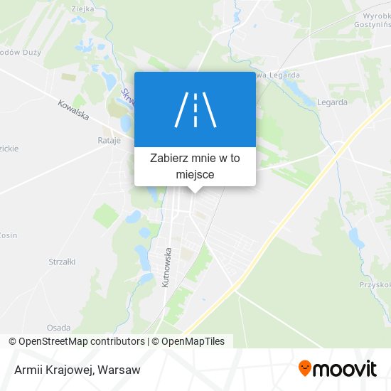 Mapa Armii Krajowej