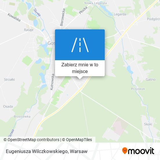 Mapa Eugeniusza Wilczkowskiego