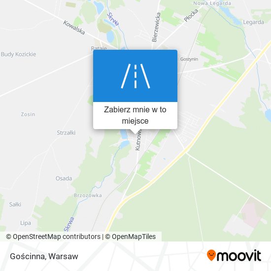 Mapa Gościnna