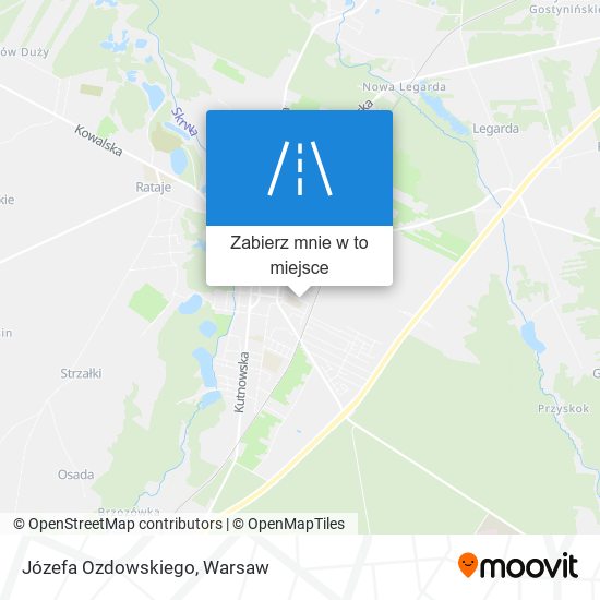 Mapa Józefa Ozdowskiego