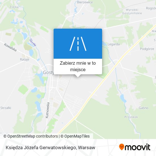 Mapa Księdza Józefa Gerwatowskiego