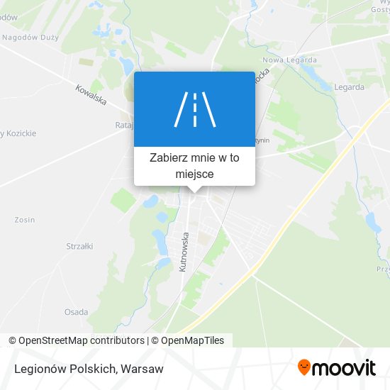 Mapa Legionów Polskich