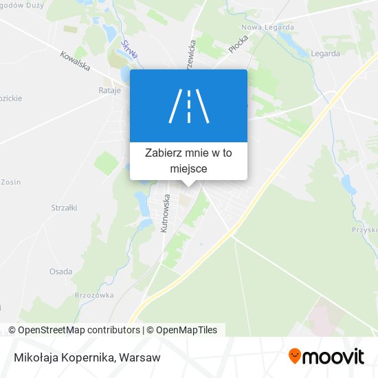 Mapa Mikołaja Kopernika