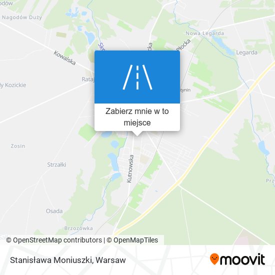 Mapa Stanisława Moniuszki