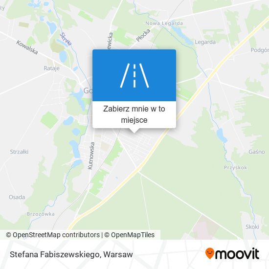 Mapa Stefana Fabiszewskiego