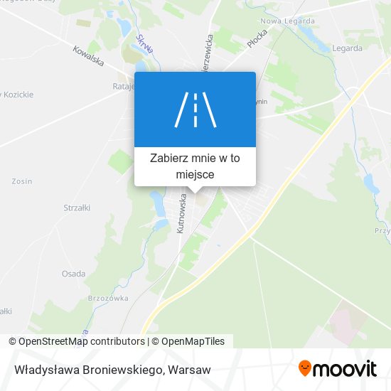 Mapa Władysława Broniewskiego