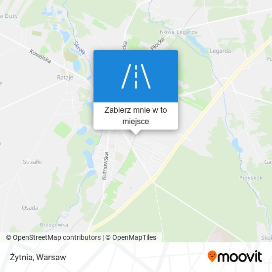 Mapa Żytnia