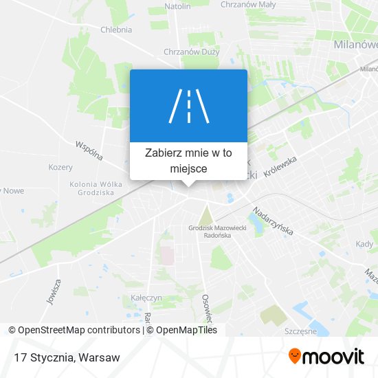 Mapa 17 Stycznia