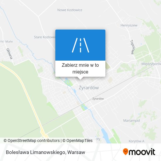 Mapa Bolesława Limanowskiego