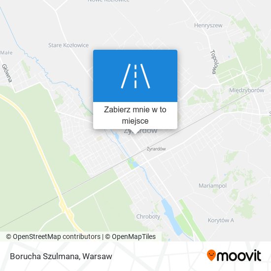 Mapa Borucha Szulmana