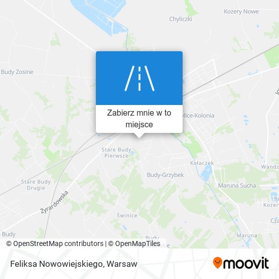 Mapa Feliksa Nowowiejskiego