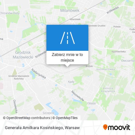 Mapa Generała Amilkara Kosińskiego