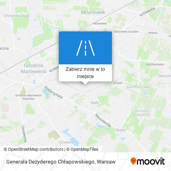 Mapa Generała Dezyderego Chłapowskiego