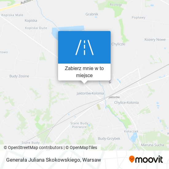 Mapa Generała Juliana Skokowskiego