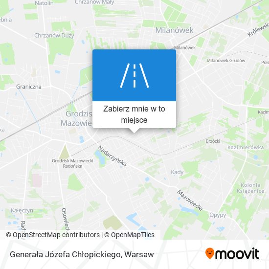 Mapa Generała Józefa Chłopickiego