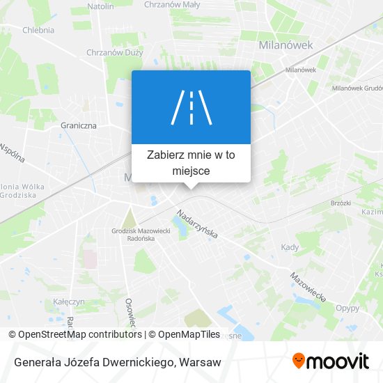 Mapa Generała Józefa Dwernickiego