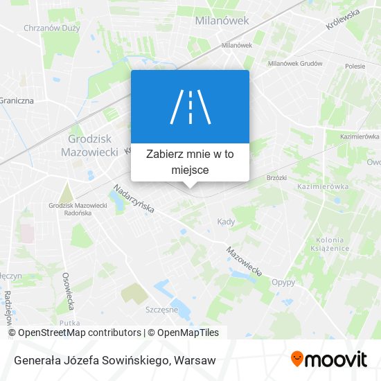 Mapa Generała Józefa Sowińskiego