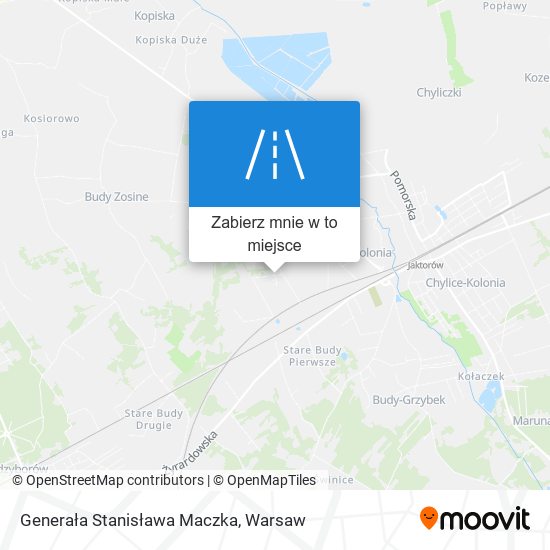 Mapa Generała Stanisława Maczka