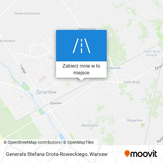 Mapa Generała Stefana Grota-Roweckiego